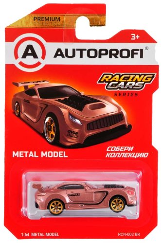 Autoprofi Машинка коллекционная Racing Cars / цвет коричневый