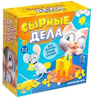 Лас Играс Настольная игра-бродилка «Сырные дела»