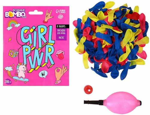 Funny toys Водные бомбочки "Girl Pwr"