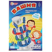 Играем вместе Настольная игра башня, Умные игры					