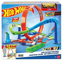 Hot Wheels Игровой набор Arnetta Испытание гиперпетли