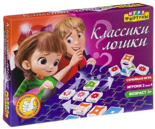 Игра фортуны Настольная семейная игра "Классики логики"