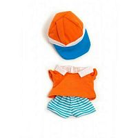 Miniland одежда для куклы 21 см warm weather polo set 31681					