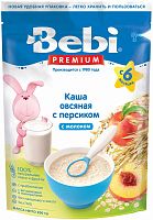 Bebi Каша овсяная с персиком и молоком, с 6 месяцев, 200 г