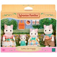 Sylvanian Families Семья Латте котов