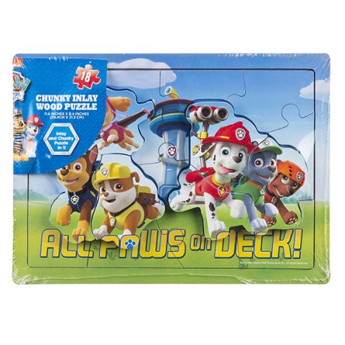 Paw Patrol Игра Spin Master деревянный пазл Щенячий Патруль