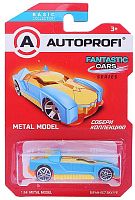 Autoprofi Машинка 1:64 Fantastic Cars / цвет голубой-желтый