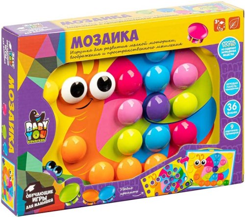 Bondibon Мозаика, 36 фишек