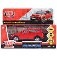 Технопарк Машина металл Toyota Rav 4 / цвет красный