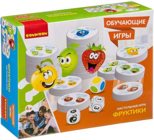 Bondibon Настольная игра «Фруктики»