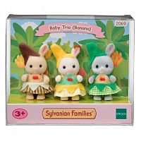 Sylvanian Families Игровой набор "Детское трио банан"					