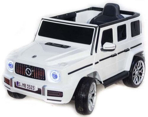 Toyland Электромобиль Mercedes Benz G63 mini / цвет белый